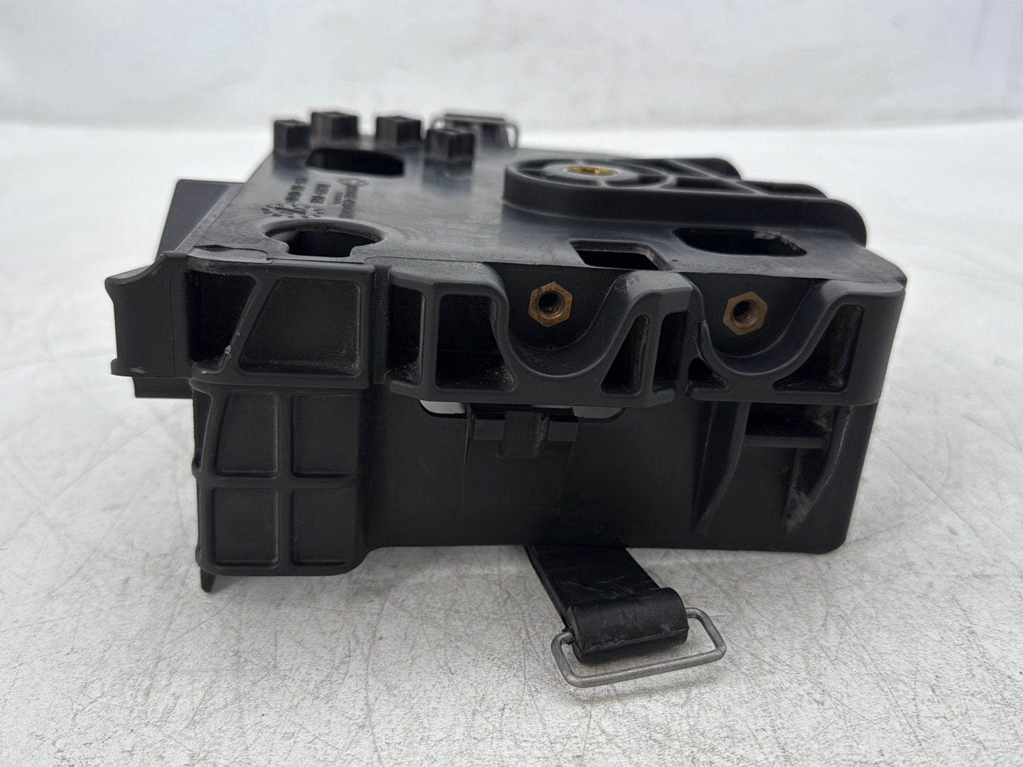 2010 Harley Dyna Fat Bob FXDF OEM Battery Tray Bracket Holder Carrier