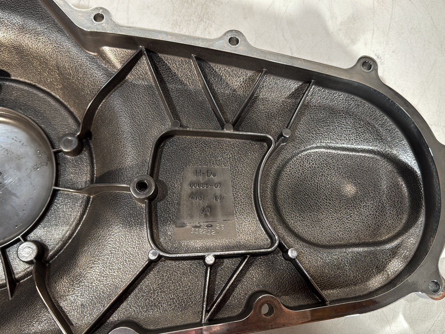2008 - 2016 Harley-Davidson Touring Electra Glide Ultra Outer Primary Clutch Cover 	60553-07