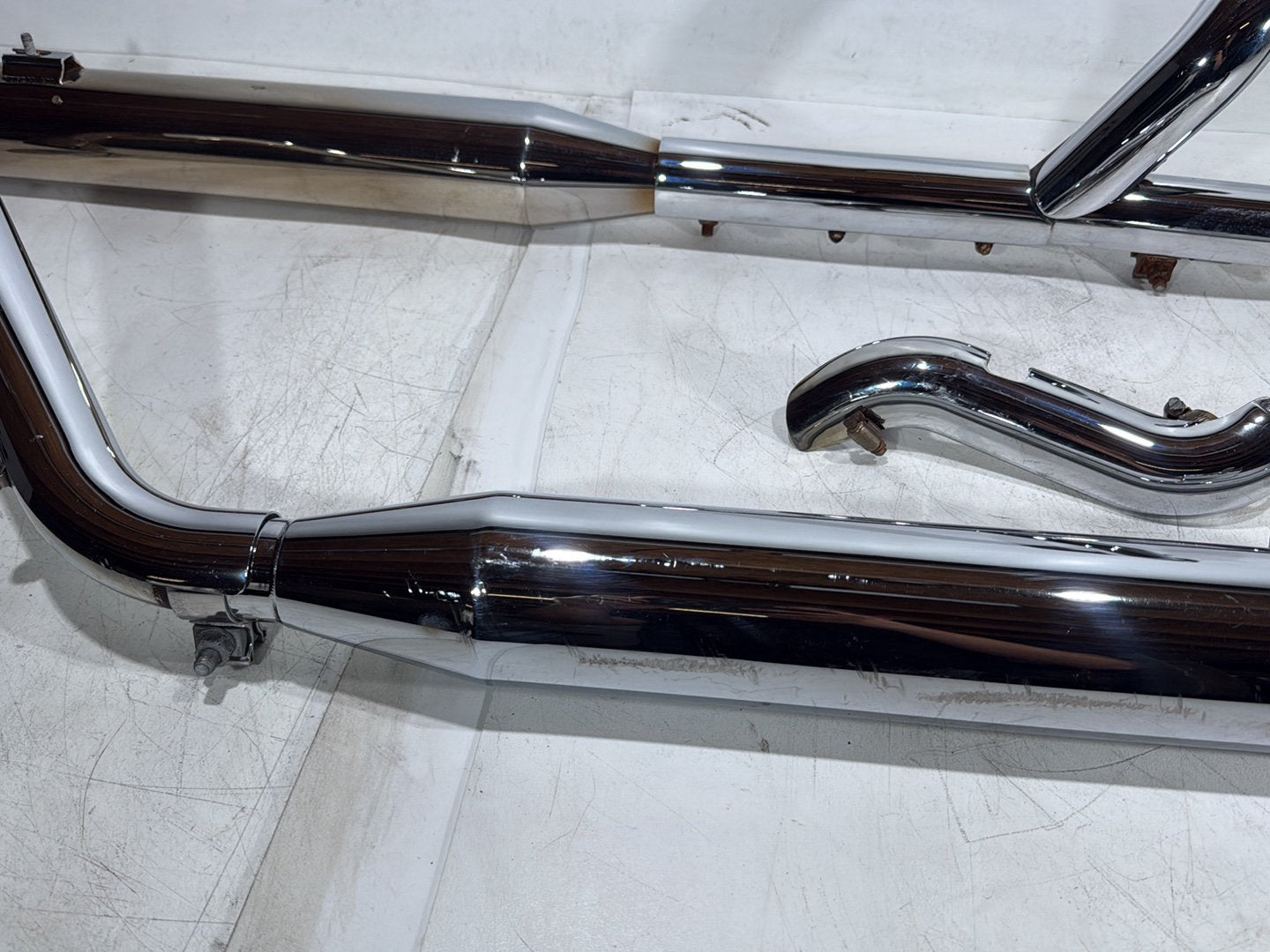 2007 Harley Electra Glide Touring Ultra FLHTCUI Exhaust Header Pipes Muffler