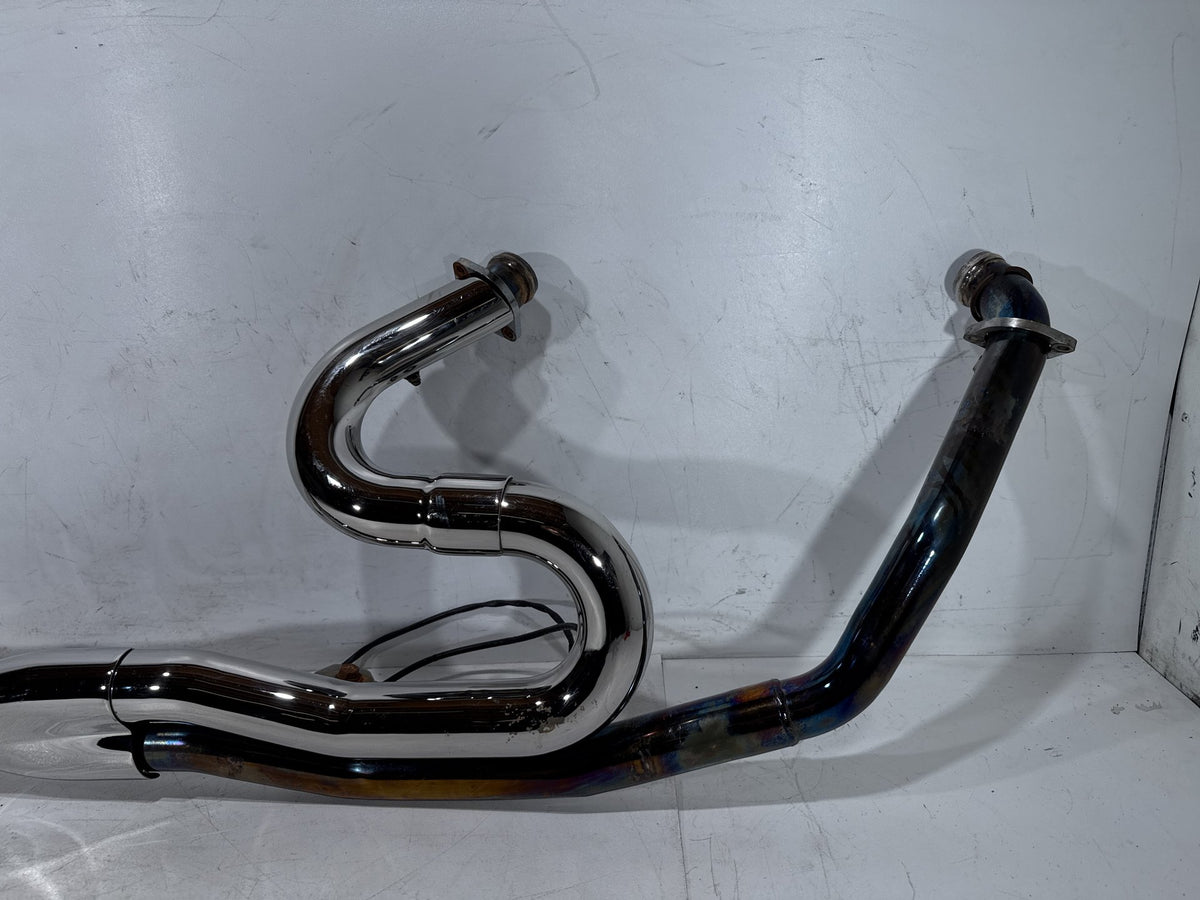 2011 Harley Electra Glide Touring Police OEM Exhaust Header Pipes Muffler