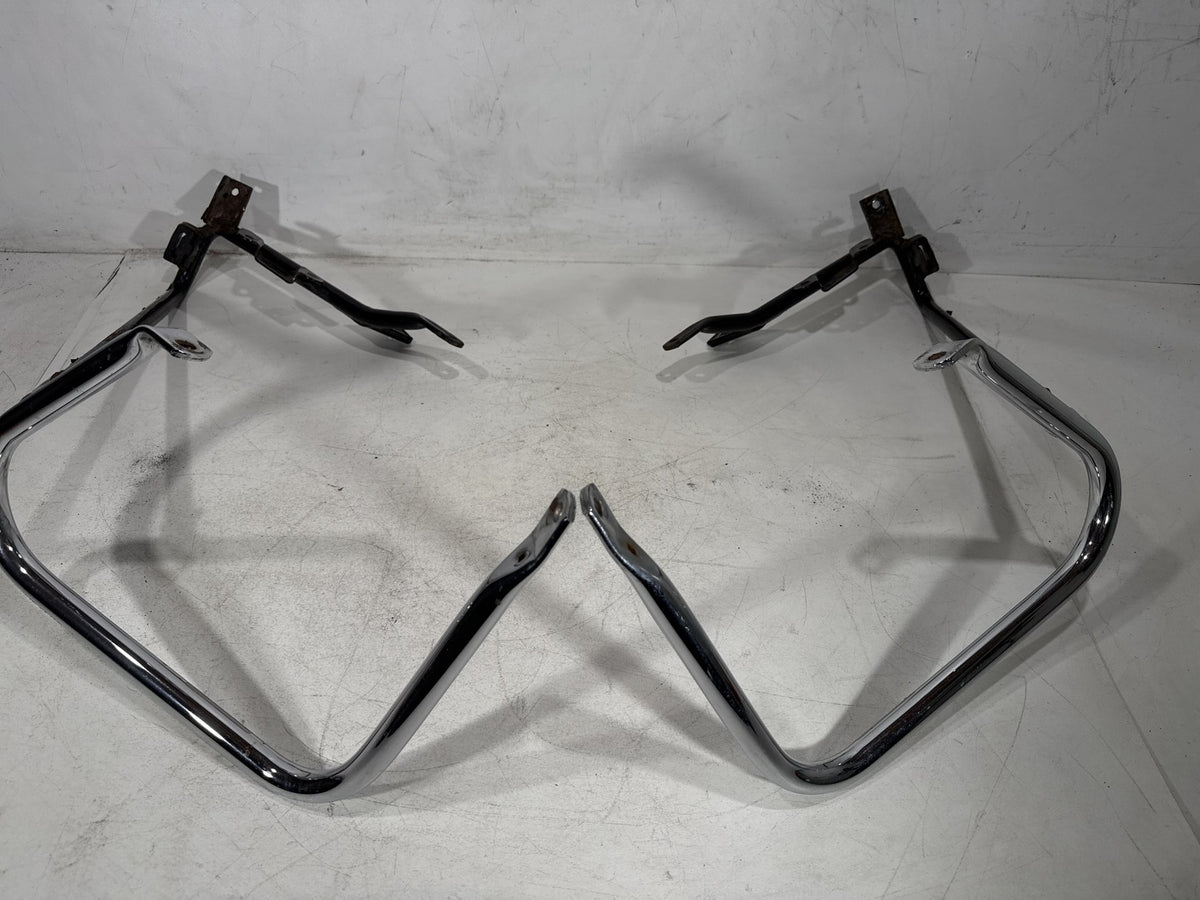 2013 Harley Street Glide Touring OEM Rear Left Right Saddlebag Guard Rails Bar