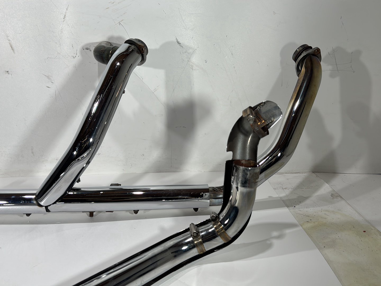 1998 Harley Road King Touring FLHRCI Classic OEM Exhaust Header Pipes Muffler