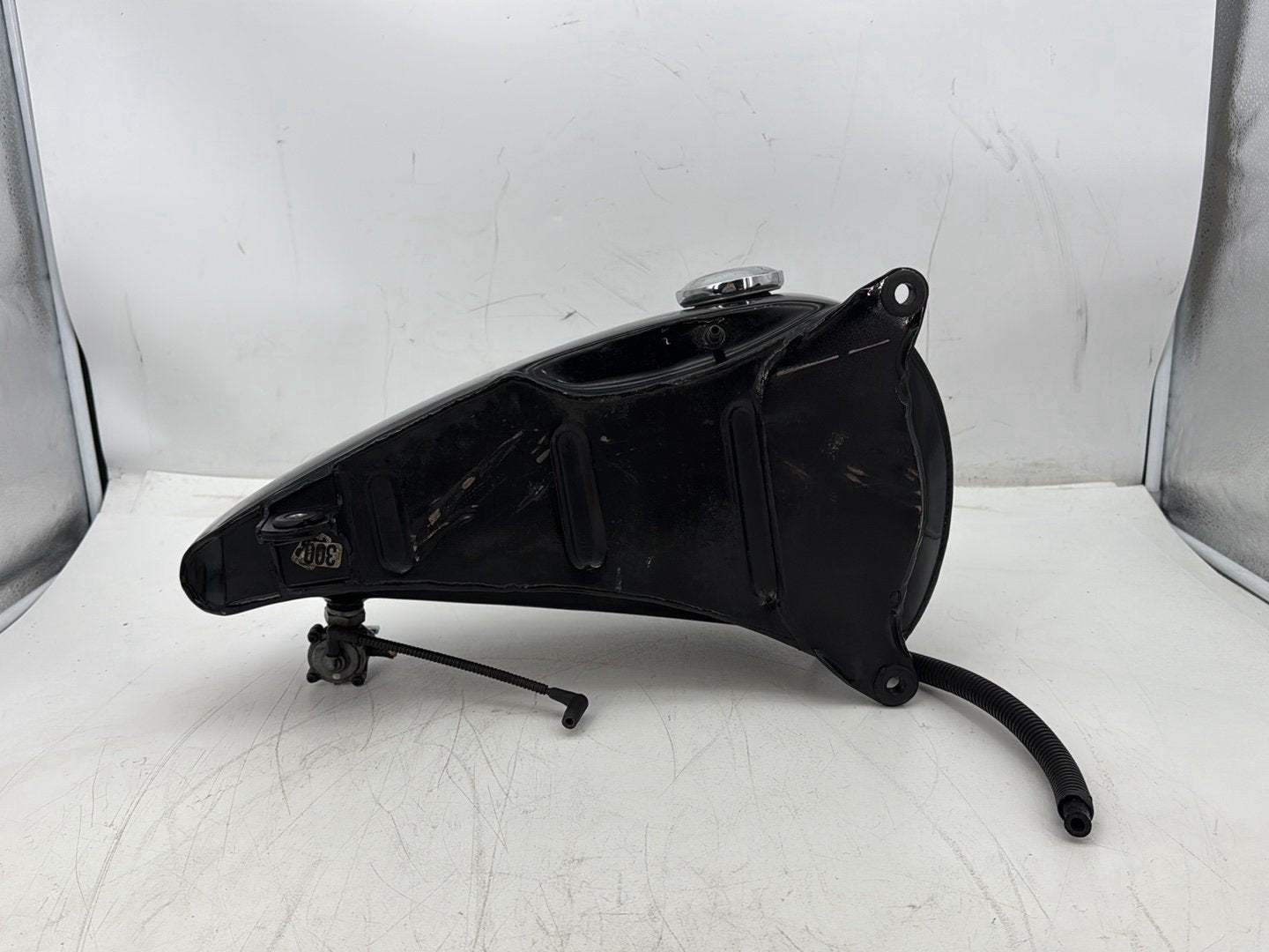 1997 Harley Softail Heritage Classic Left Fuel Gas Tank Gasoline Reservoir