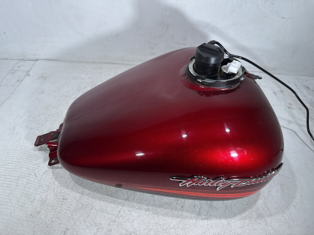 2009 Harley Electra Glide Touring CVO Fuel Gas Tank Gasoline Reservoir DENTED