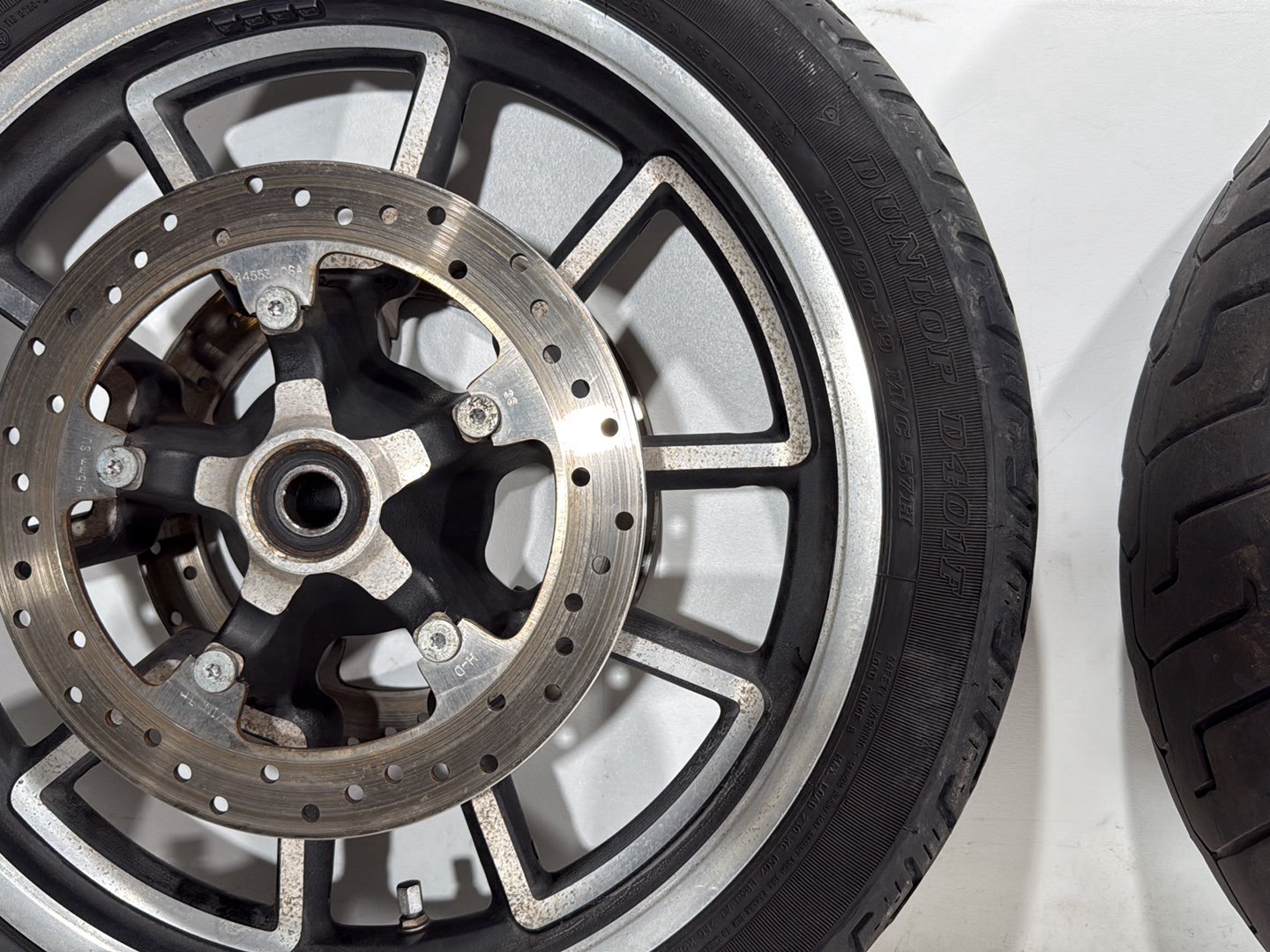 2015 Harley Dyna Low Rider FXDL OEM Front & Rear Wheel Rim Tire
