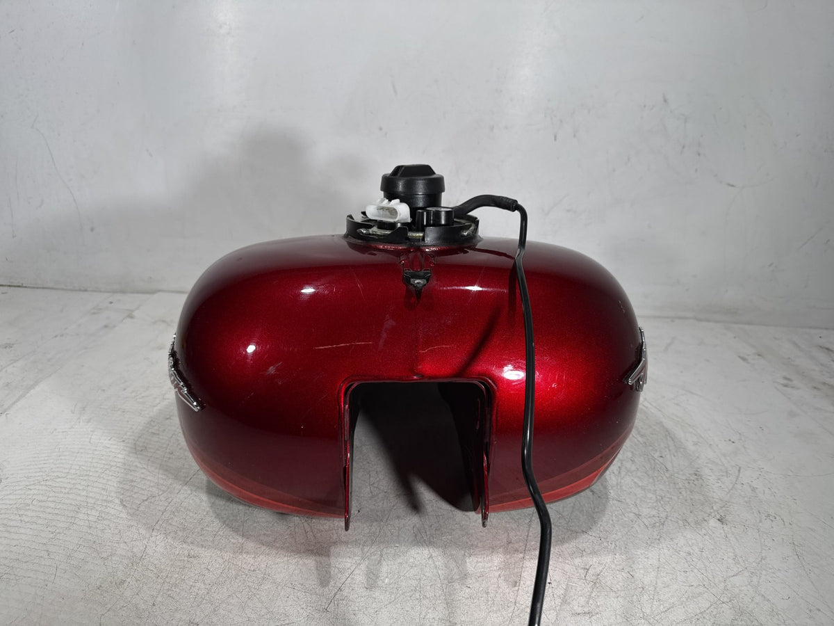 2009 Harley Electra Glide Touring CVO Fuel Gas Tank Gasoline Reservoir DENTED