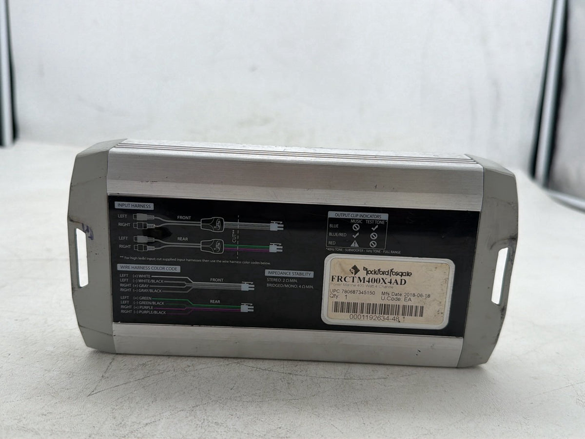 2013 Harley Electra Glide Touring Radio Stereo Audio Sound Amplifier Rockford