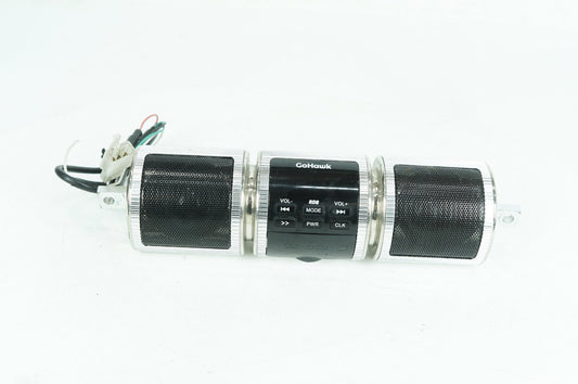 1999 - 2006 Harley-Davidson Softail Heritage Classic Front 1 Sound Audio Speaker GoHawk RD8 Amplified Soundbar
