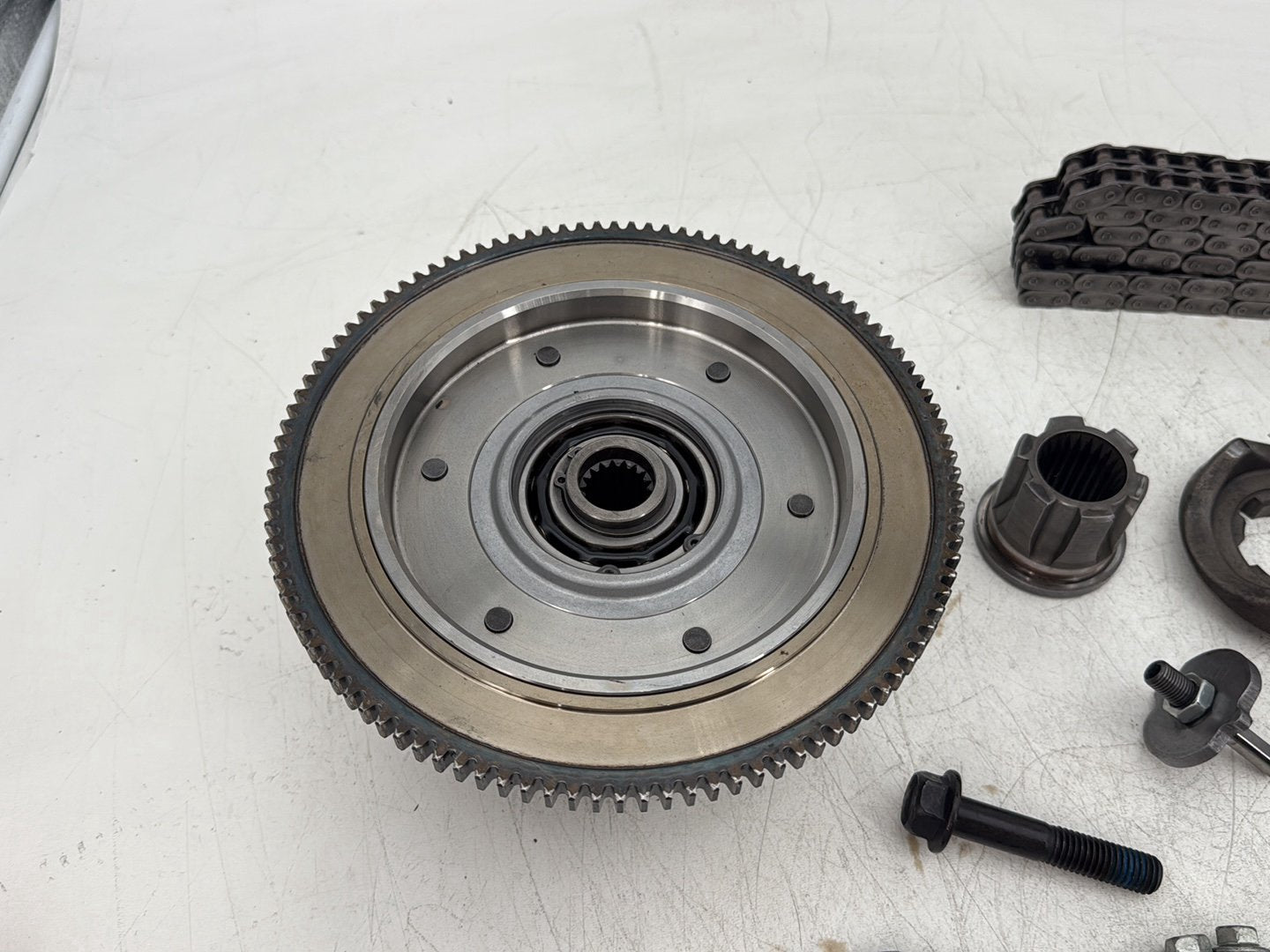 2008 Harley Dyna FXDL Low Rider Anniversary OEM Clutch Basket Chain Tensioner Kit