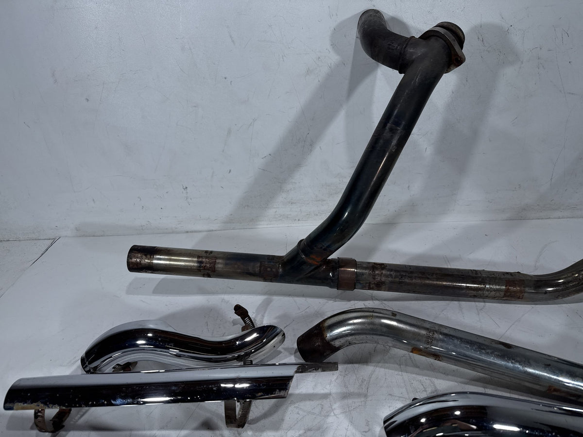 1993 Harley Electra Glide Touring FLHT OEM Exhaust Header Pipes Muffler
