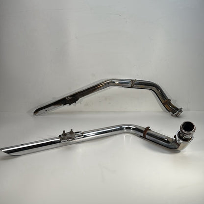 1986 - 2003 Harley-Davidson Sportster Hugger 883 Exhaust Header Pipes Muffler  	65569-86A
