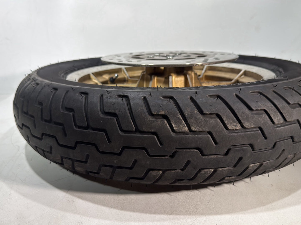 95 Harley Touring Electra Glide Classic OEM Front Wheel Rim Tire Anniversary 16"