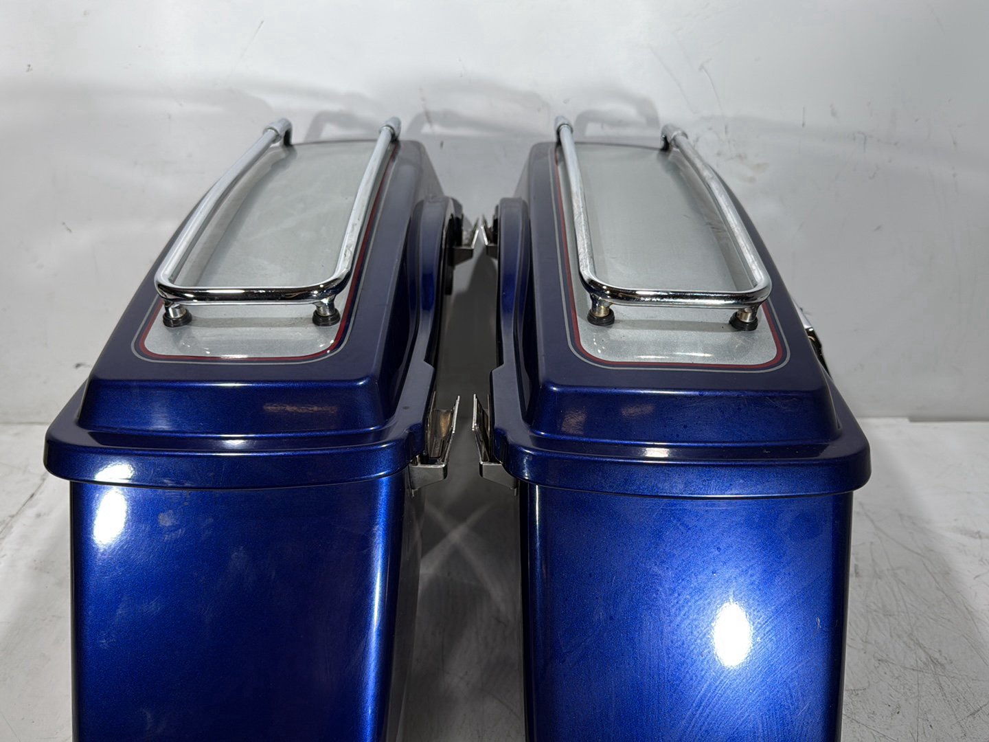 2006 Harley Touring FLHTCI Electra Glide Classic OEM Left Right Saddlebags Luggage NOKey
