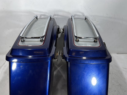 2006 Harley Touring FLHTCI Electra Glide Classic OEM Left Right Saddlebags Luggage NOKey