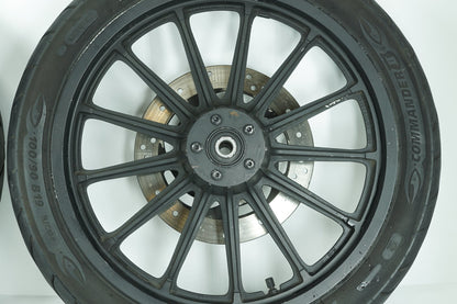 2004 - 2013 Harley-Davidson Sportster Base 883 Front & Rear Wheel Rim Tire  	43594-00A