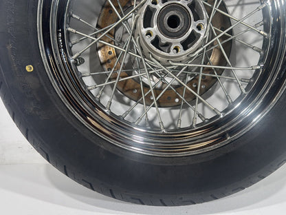 2004 Harley Softail FLSTC Heritage Classic OEM Rear Wheel Rim Tire Spoked