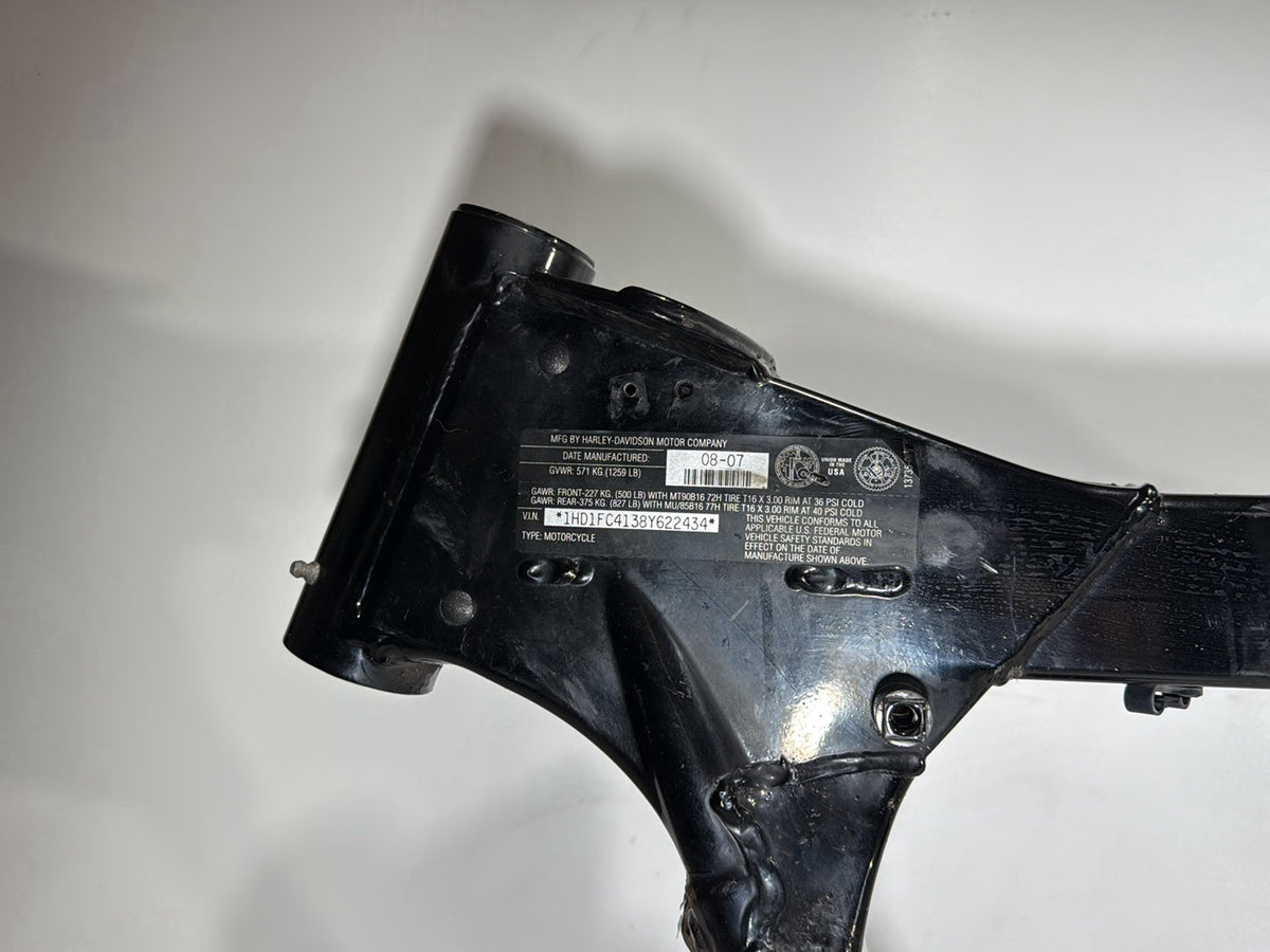2008 Harley Electra Glide Touring Ultra FLHTCUI OEM Body Main Frame Chassis SLVG