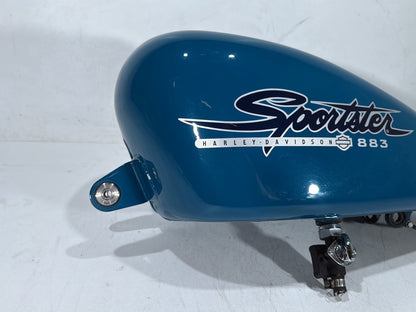 2001 Harley Sportster 883 Hugger XLH883 OEM Fuel Gas Tank Gasoline Reservoir CARB