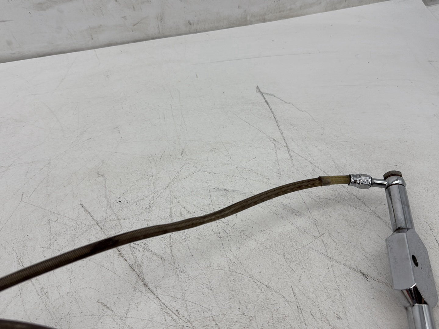 1995 Harley Road King Touring FLHR OEM Front Brake Hose Line Pipe