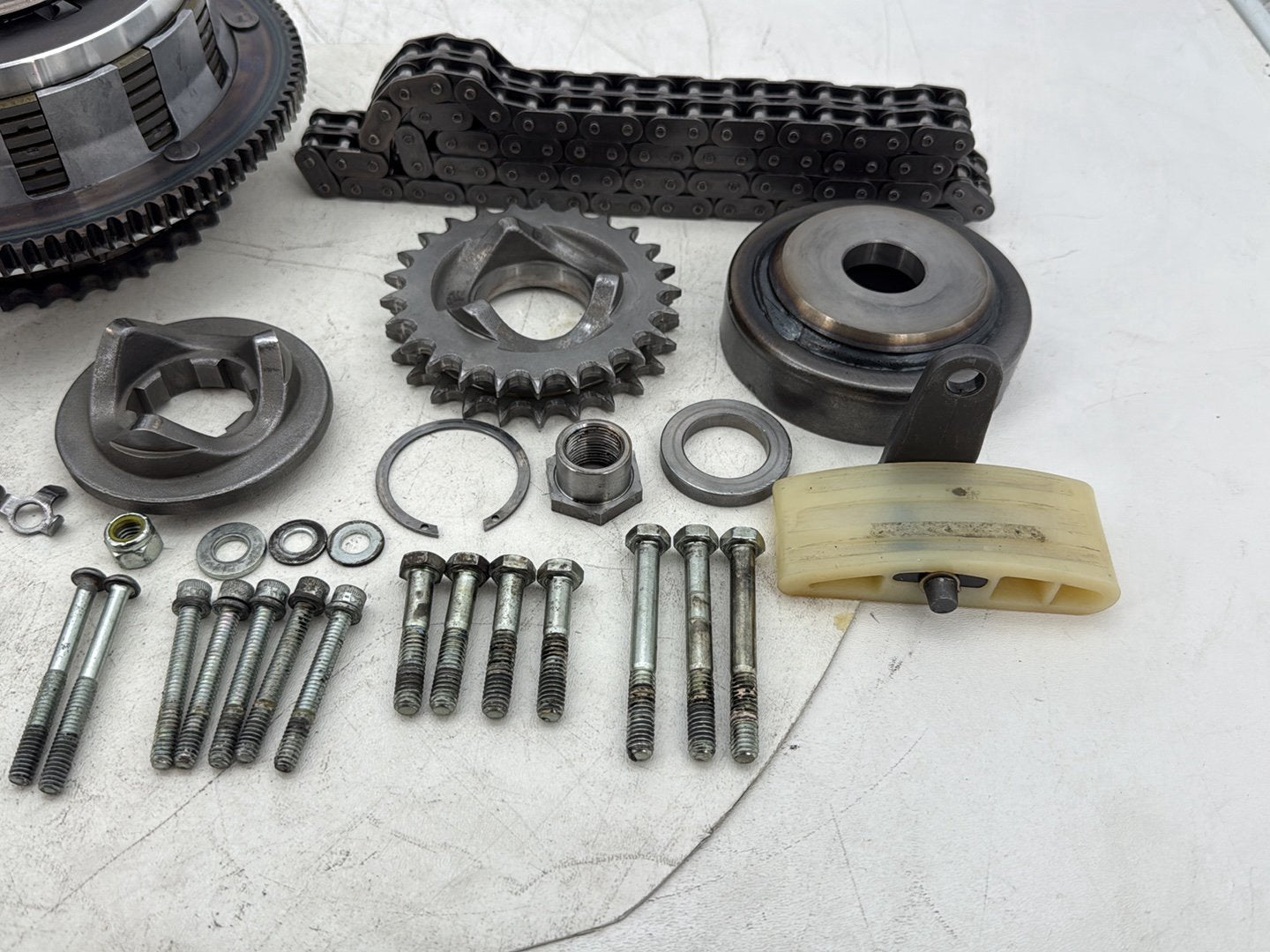 2003 Harley Dyna Wide Glide FXDWG OEM Clutch Basket Chain Tensioner Kit