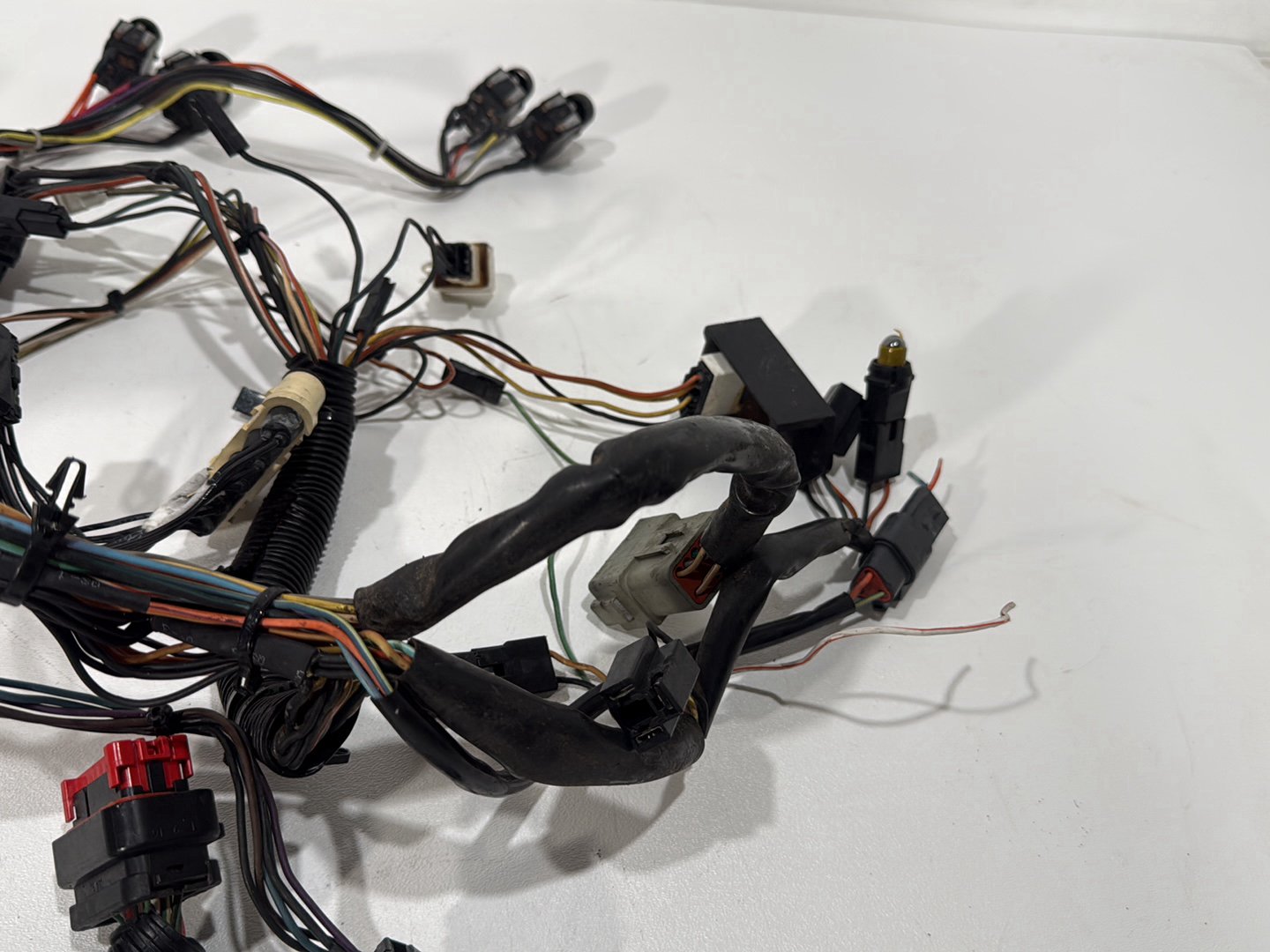 2003 Harley Electra Glide Touring Ultra FLHTCUI OEM Front Sub Wiring Harness Loom Interconnect