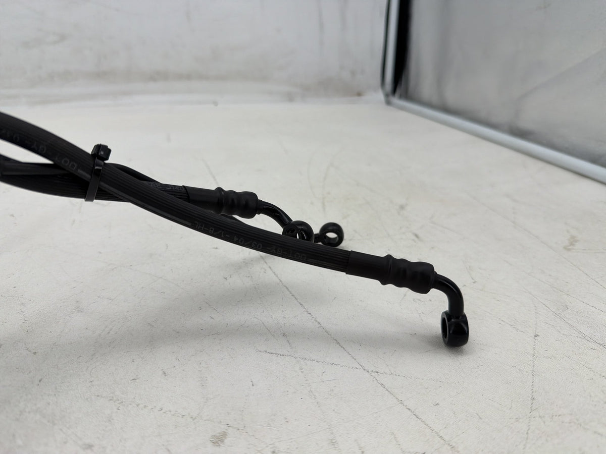 2004 Harley Road King Touring Classic OEM Front Brake Hose Line Pipe