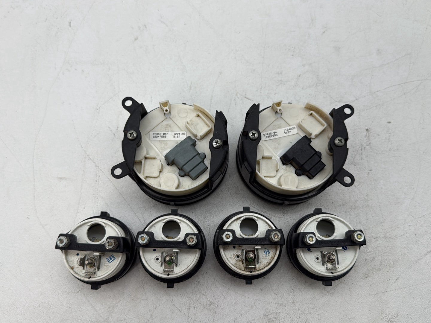 2006 Harley Touring Electra Glide Classic OEM Air Oil Volt Fuel Tacho Speedo Gauges 50K