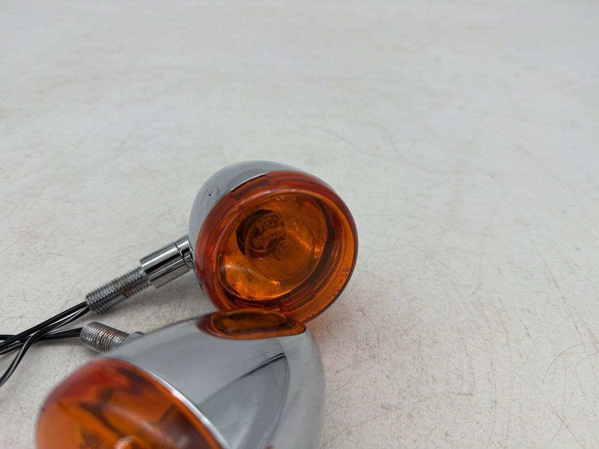 1991 Harley Sportster 883 XLH883 OEM Front Left Right Turn Signal Indicators