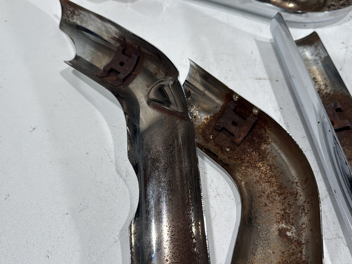 2009 Harley Road King Touring Police OEM Exhaust Header Pipes Muffler