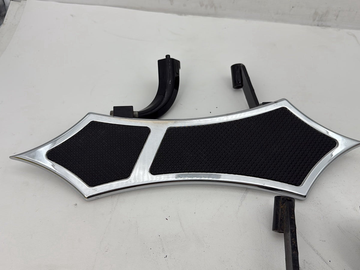 2013 Harley Street Glide Touring Left Right Driver Floorboard Foot Rest Bad Dad