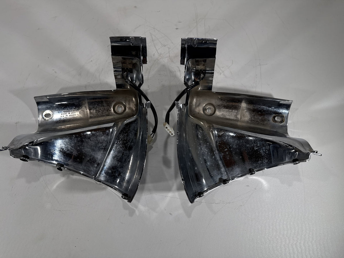 2011 Harley Road King Touring FLHR OEM Left & Right Headlamp Nacelle Covers