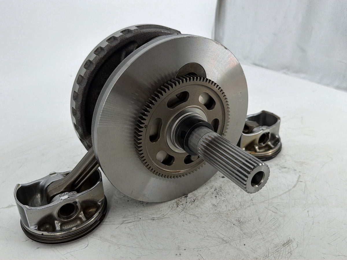 2017 Harley Touring Street Glide Twin Cam Engine Crank Shaft Flywheel Pistons