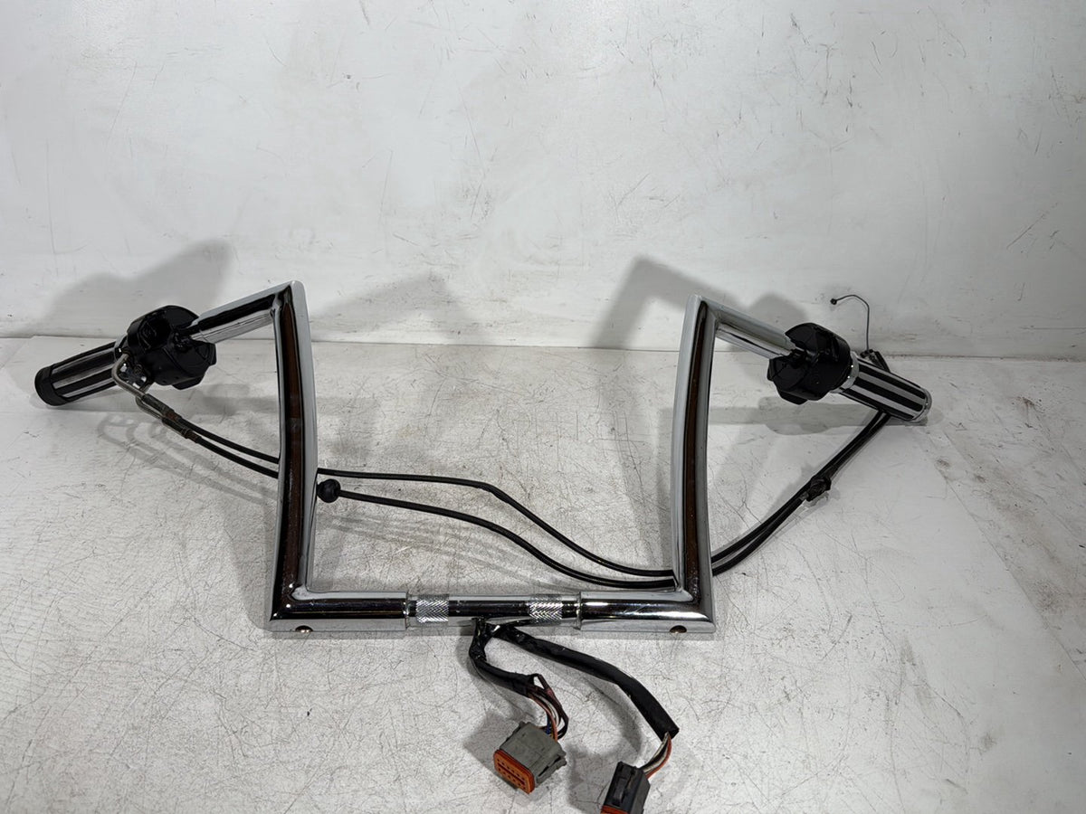 2005 Harley Road King Touring Police OEM Handlebars Left Right Switches Controls