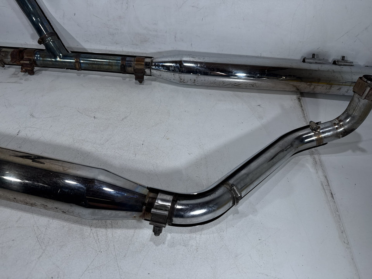 2001 Harley Electra Glide Touring Classic Exhaust Header Pipes Muffler RINEHART