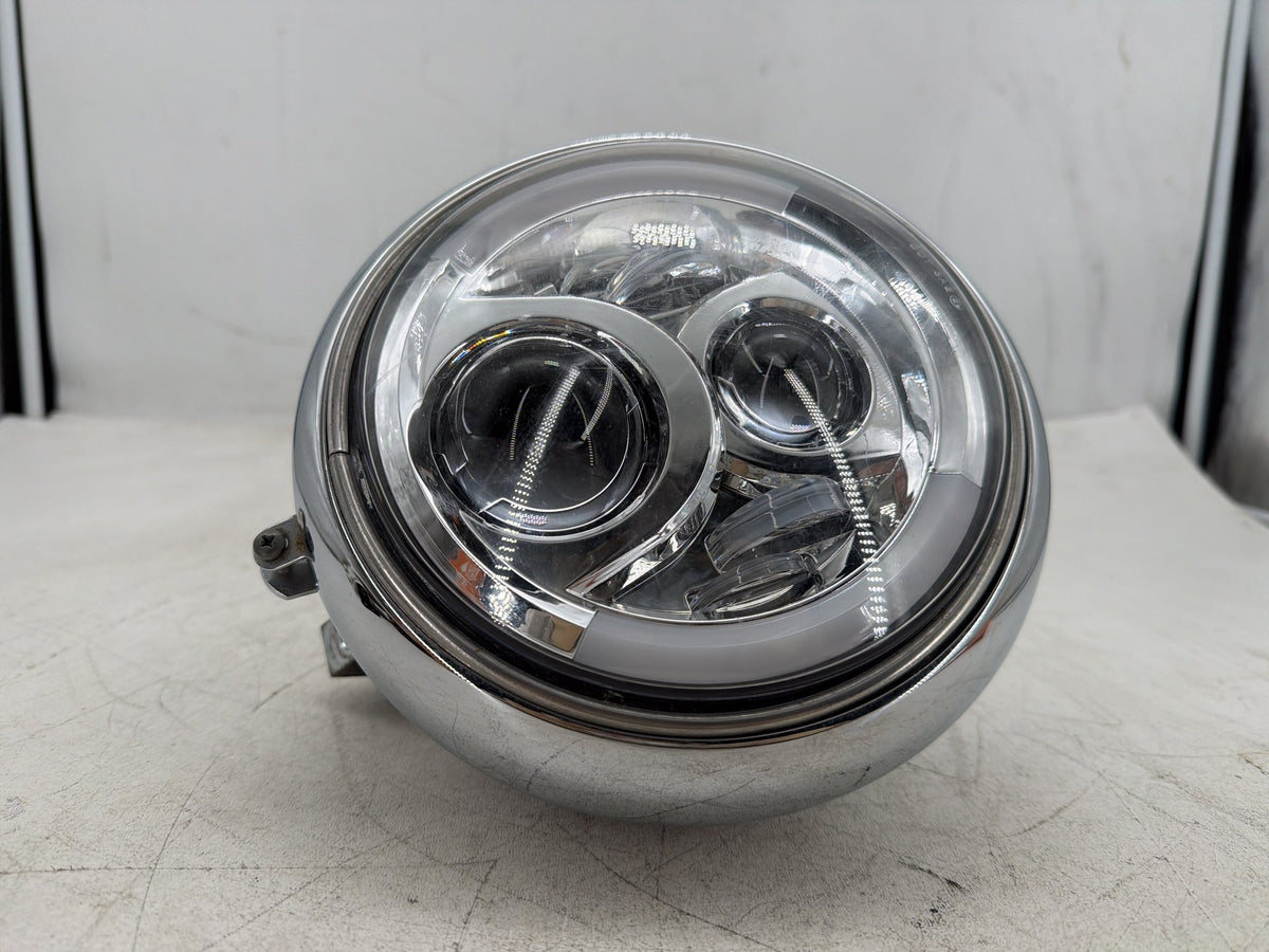 2004 Harley Heritage Softail Classic OEM Headlight Headlamp Head Lamp Light LED