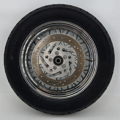 1991 - 2003 Harley-Davidson Sportster Base 1200 Rear Wheel Rim Tire Spoked  	40975-05A