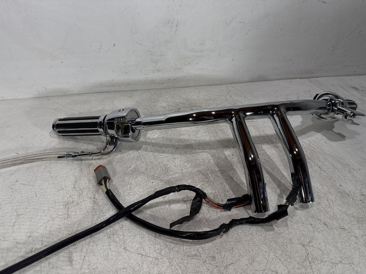 2002 Harley Dyna Wide Glide FXDWG OEM Handlebars Left Right Switches Controls
