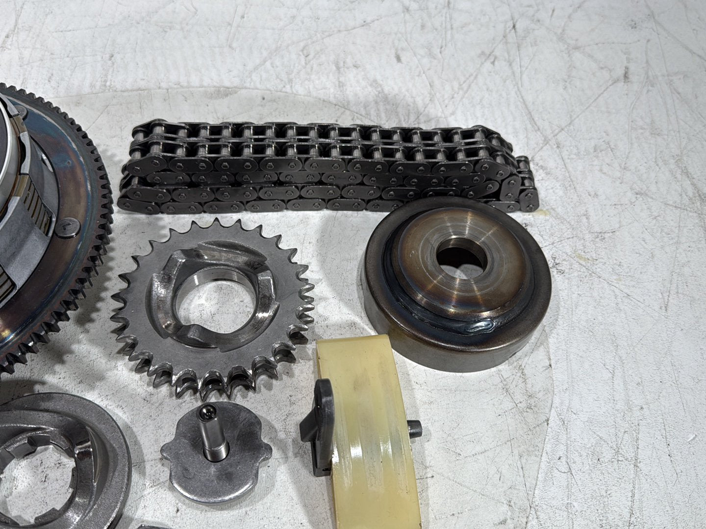 2006 Harley Touring FLHTCI Electra Glide Classic OEM Clutch Basket Chain Tensioner Kit