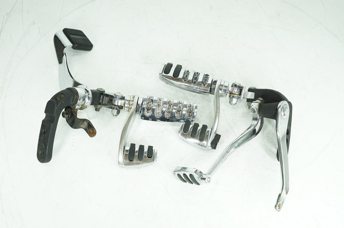 2008 Harley Dyna FXDWG 105th Wide Glide OEM Left Right Foot Brake Control Pegs