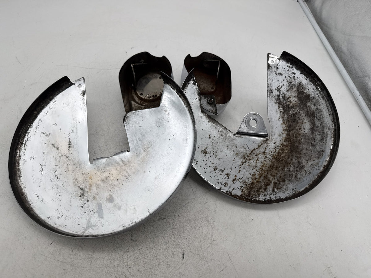 1993 Harley Electra Touring Sport OEM Front Wheel Axle Rotor Caliper Covers Kit