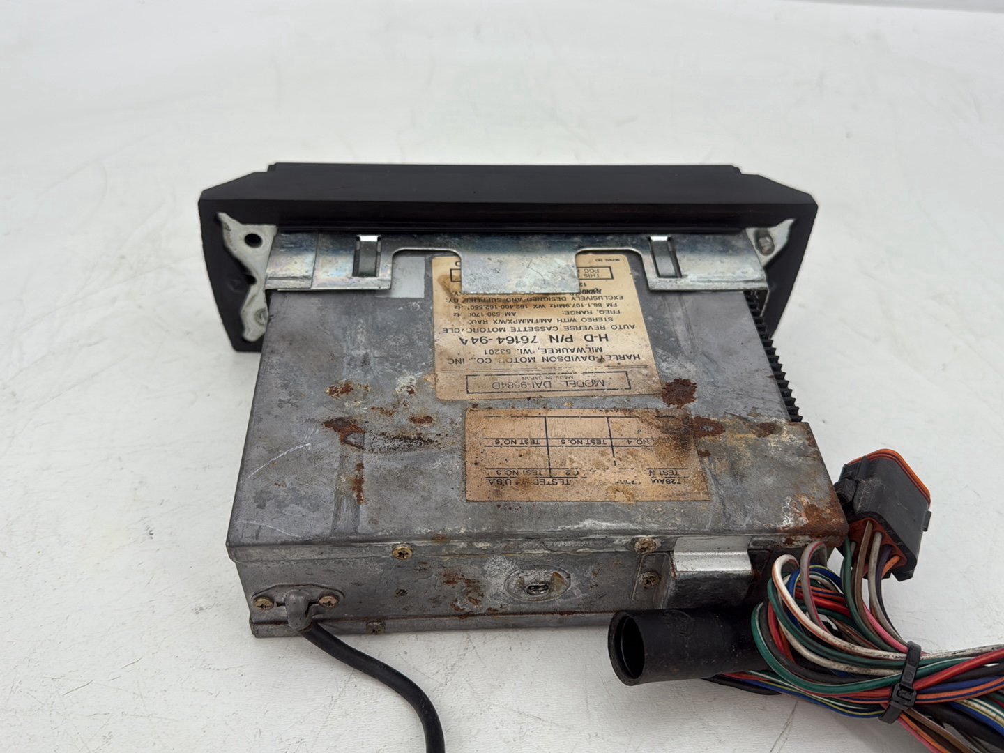 1995 Harley Touring Electra Glide Classic OEM Radio AM FM Cassette Player Audio