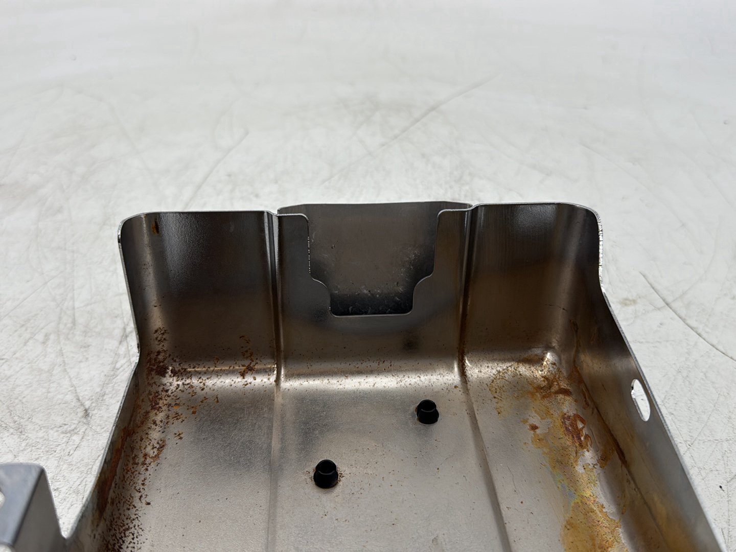 2008 Harley Dyna FXDL Low Rider Anniversary OEM Lower Battery Tray Stay Box Cover Panel