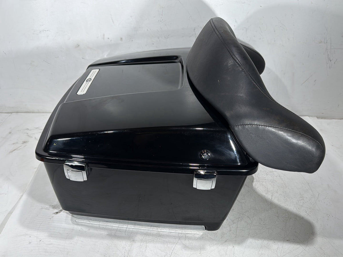2010 Harley Street Glide Touring FLHX OEM Pass Backrest Tour Pak Luggage NOKey