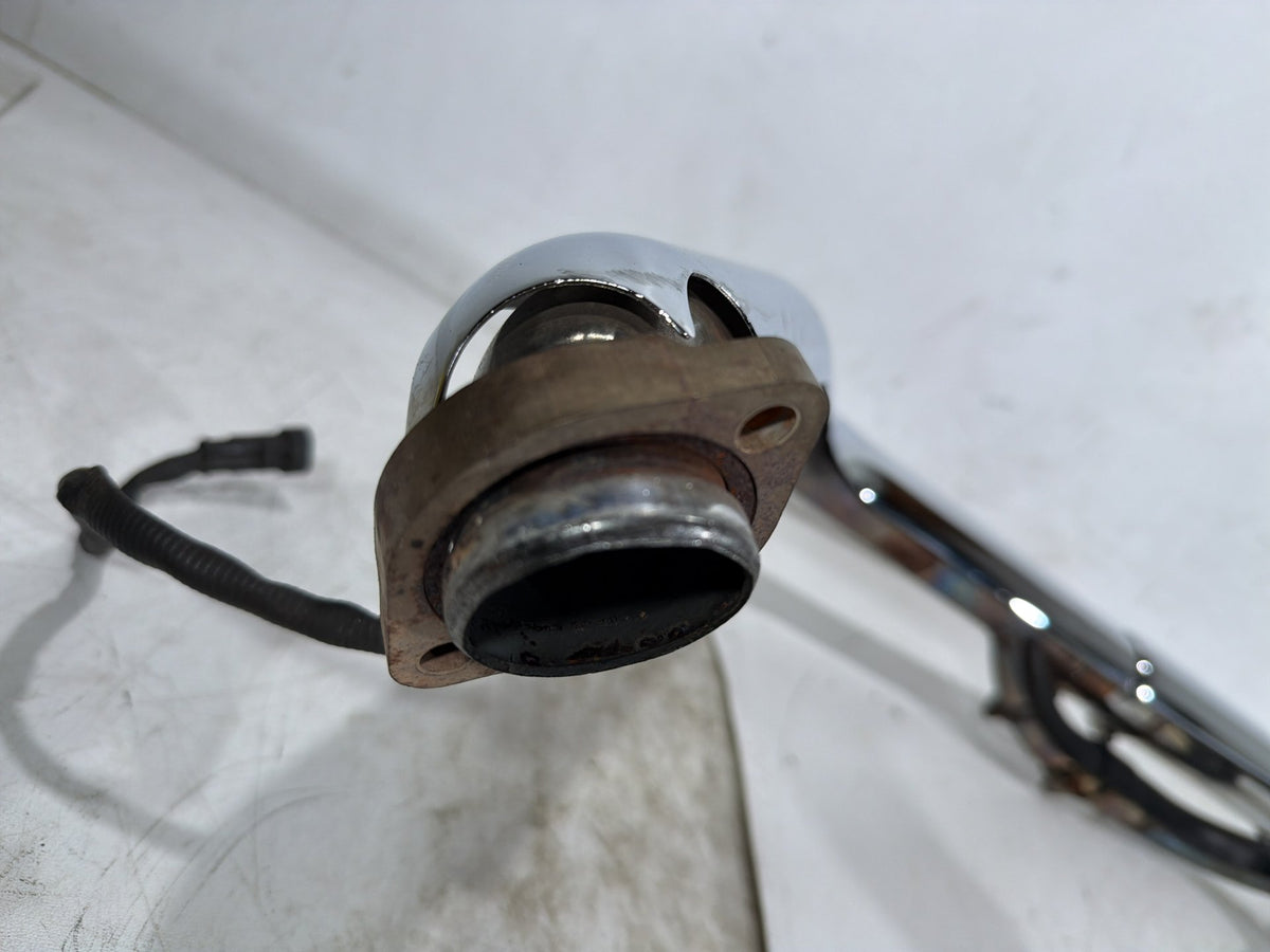 07 Harley Dyna Super Glide Exhaust Header Pipes Muffler Vance & Hines NO Bracket
