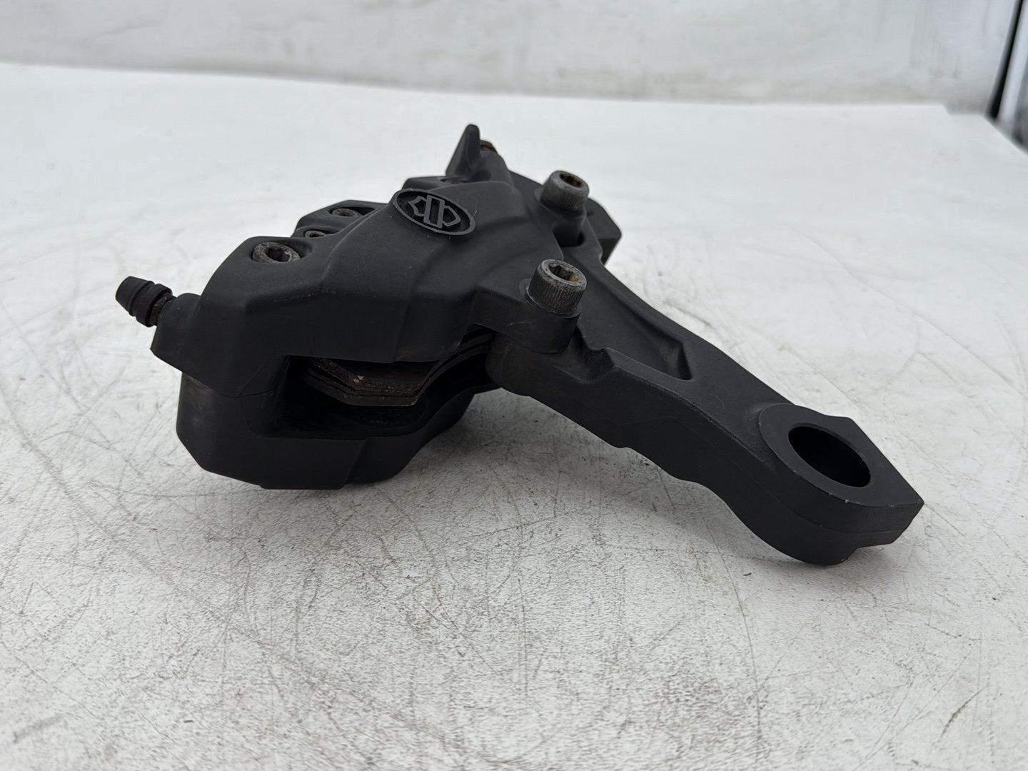 2013 Harley Electra Glide Touring Ultra FLHTCUI OEM Rear Back Brake Caliper w/ Bracket