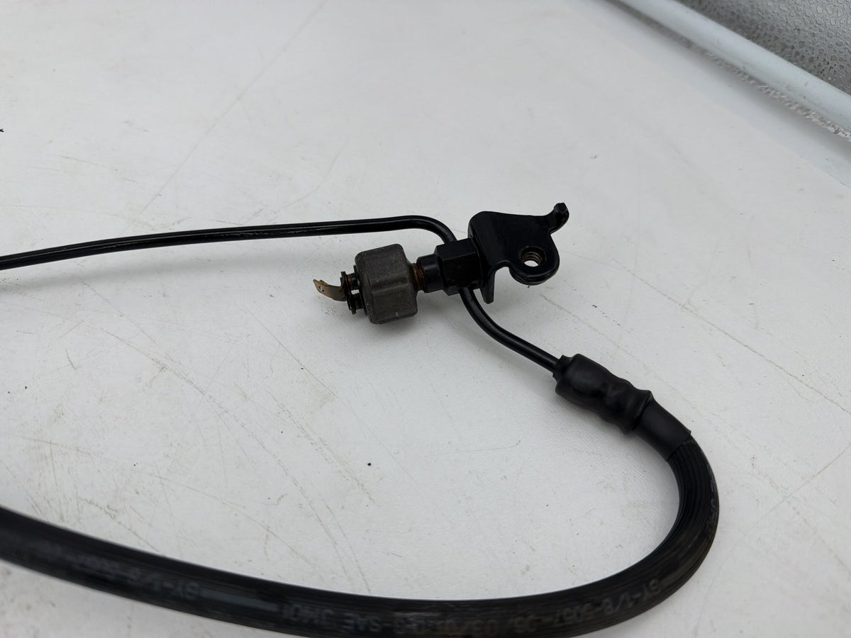 2001 Harley Softail Deuce FXSTD OEM Rear Brake Hose Line Pipe