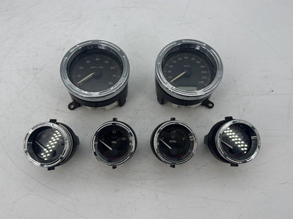2008 Harley Touring FLHT Electra Glide OEM Air Oil Volt Fuel Tacho Speedo Gauges