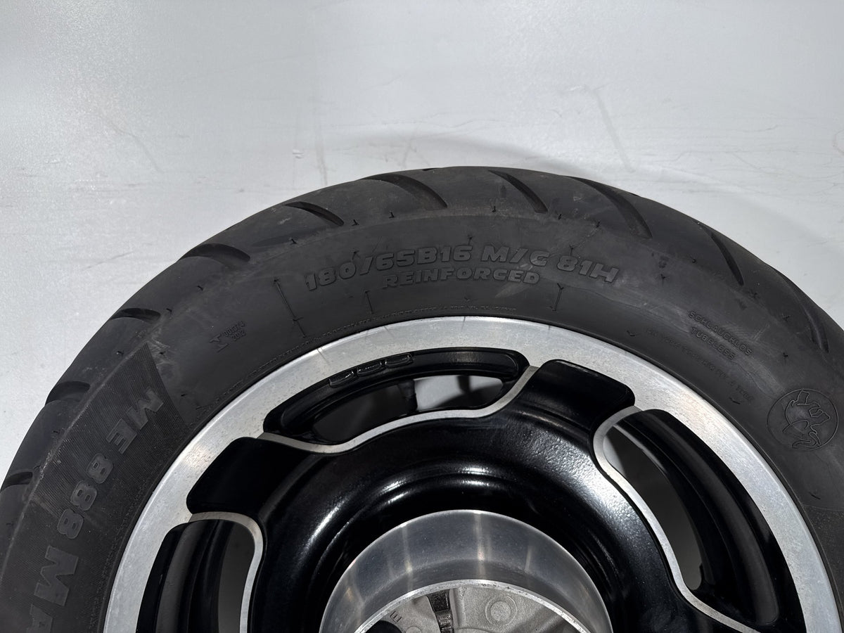 2011 Harley Electra Glide Touring Police OEM Rear Wheel Rim Tire AIRSTRIKE 16"