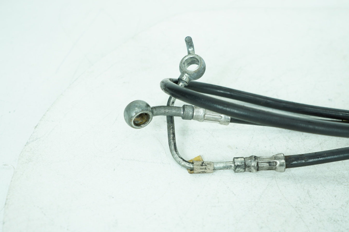 2011 Harley Touring FLHX Street Glide OEM Front Brake Hose Line Pipe ABS