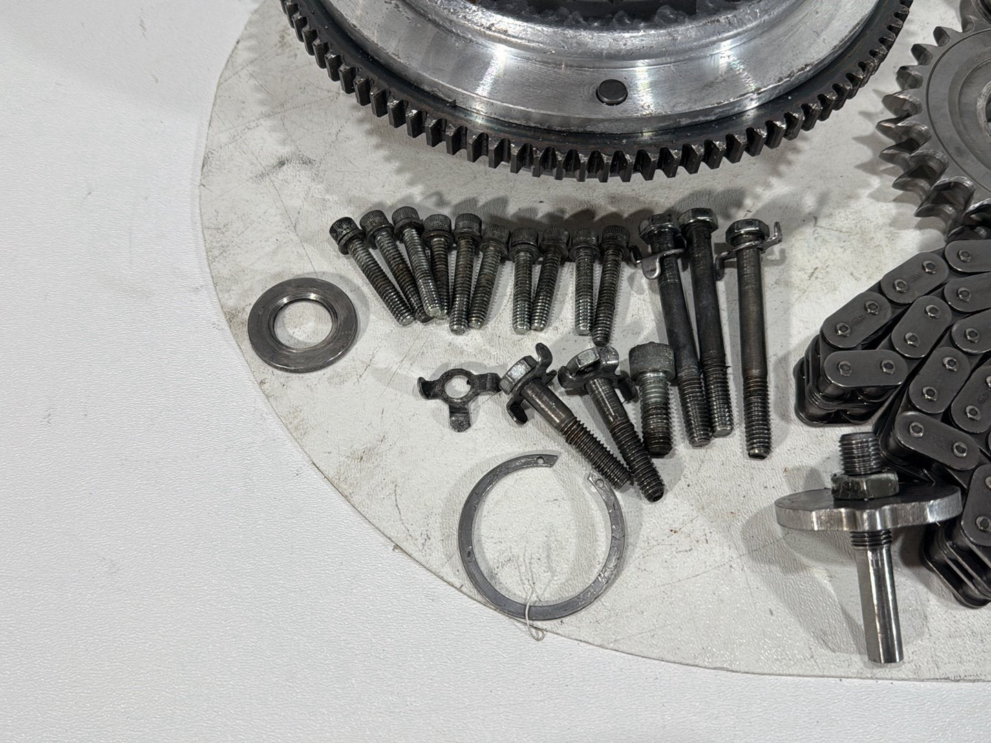 2003 Harley Electra Glide Touring Ultra FLHTCUI OEM Clutch Basket Chain Tensioner Kit